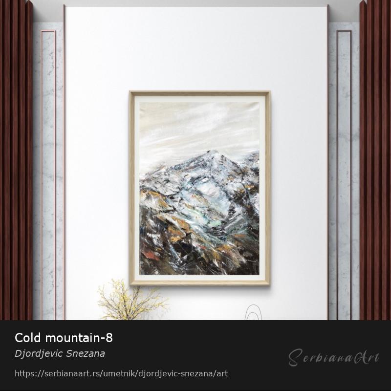 Cold mountain-8, Ulje/Platno, Djordjevic Snezana