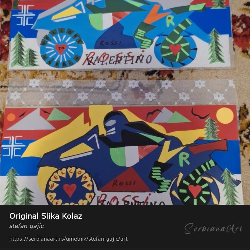 Original Slika Kolaz, Kolaž/Kombinovano, stefan gajic