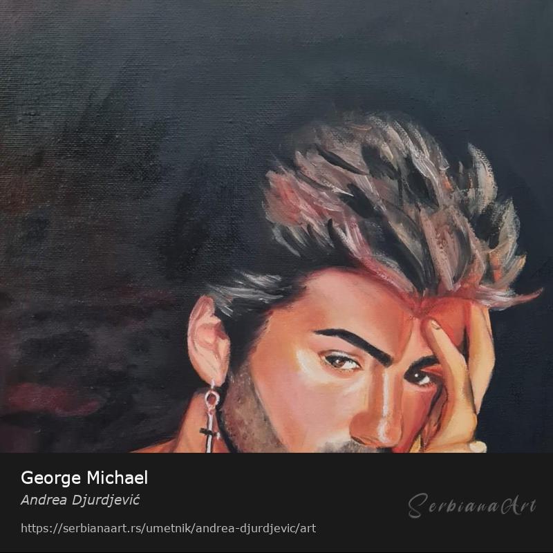 George Michael, Ulje/Platno, Andrea Djurdjević