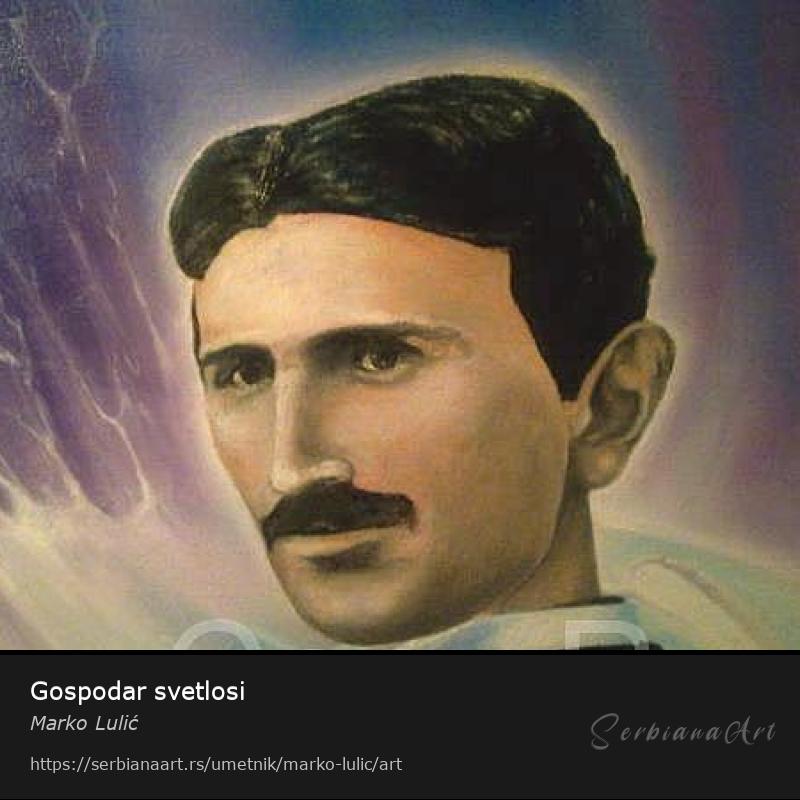 Gospodar svetlosi, Ulje/Platno, Marko Lulić