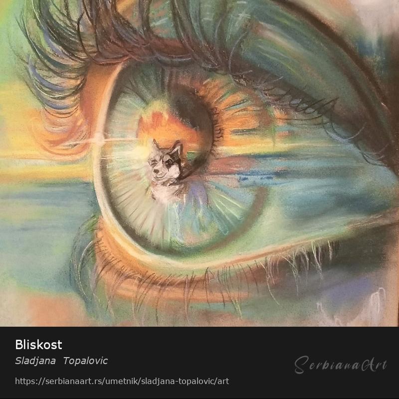 Bliskost, Pastel/Karton, Sladjana  Topalovic