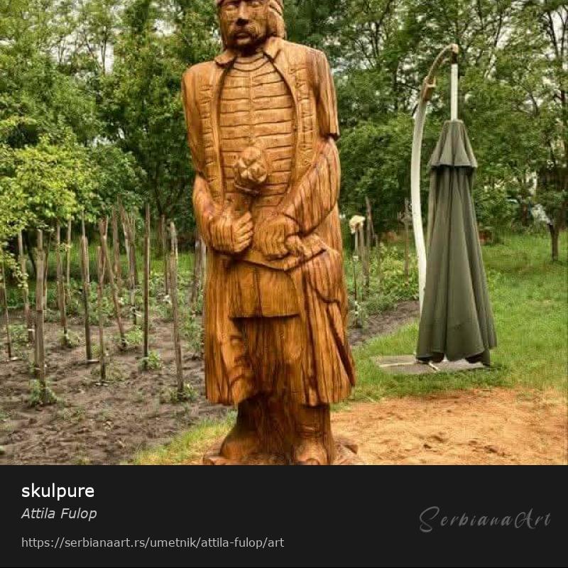 skulpure, Skulptura/Drvo, Attila Fulop