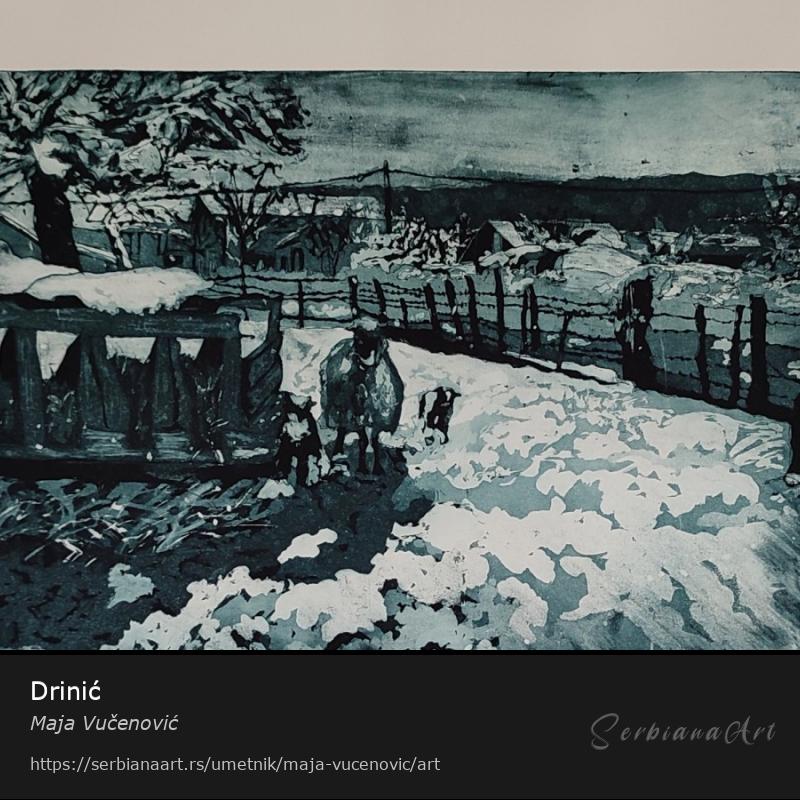 Drinić, Grafika/Papir, Maja Vučenović