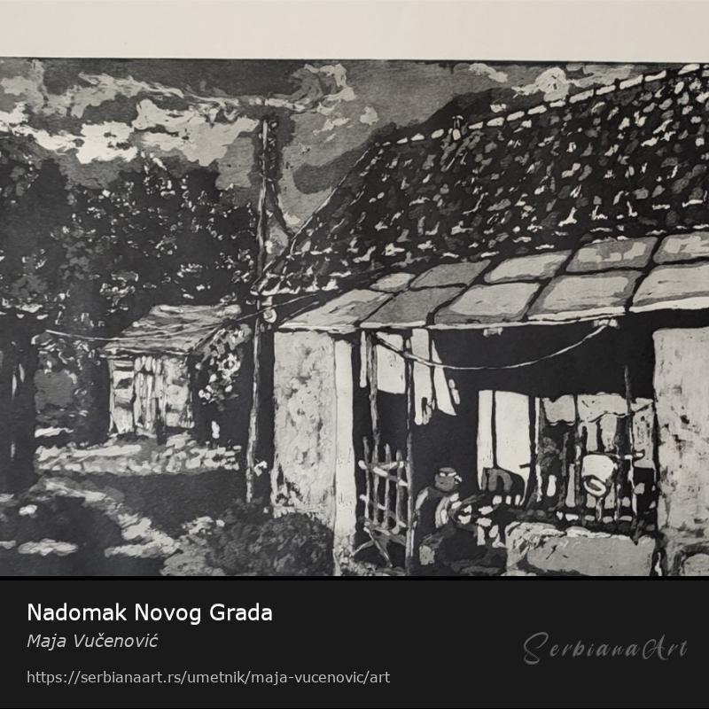 Nadomak Novog Grada, Grafika/Papir, Maja Vučenović