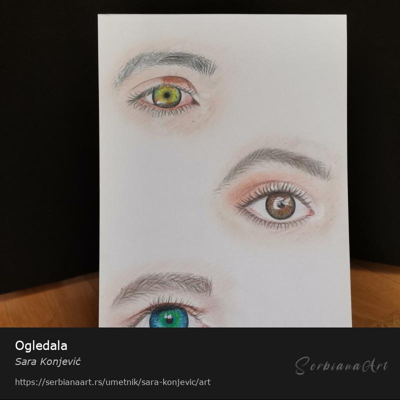 Ogledala, Olovka/Papir, Sara Konjević