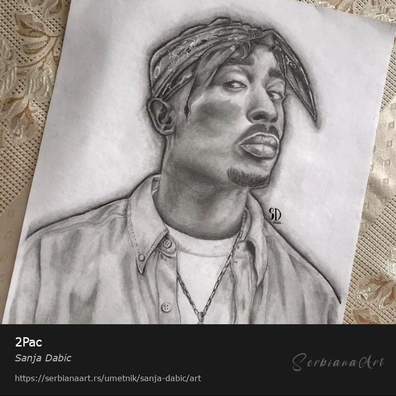 2Pac, Olovka/Papir, Sanja Dabic