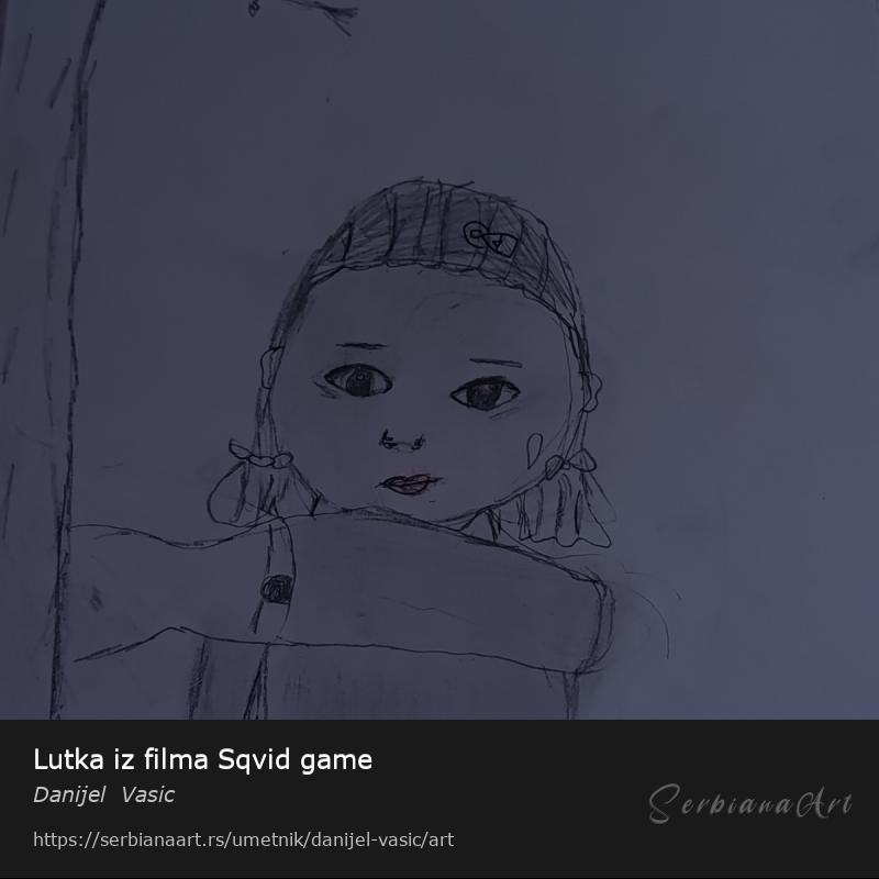 Lutka iz filma Sqvid game, Olovka/Papir, Danijel  Vasic