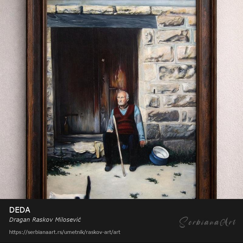 DEDA, Ulje/Platno, Dragan Raskov Milosević