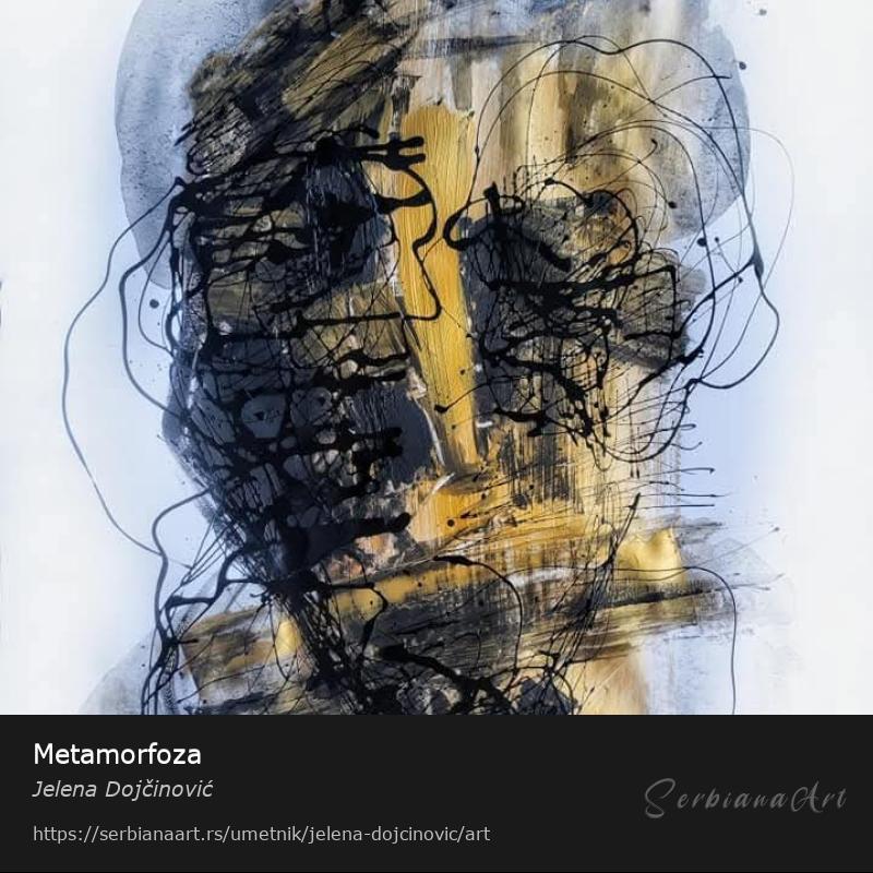 Metamorfoza, Kombinovano/Papir, Jelena Dojčinović