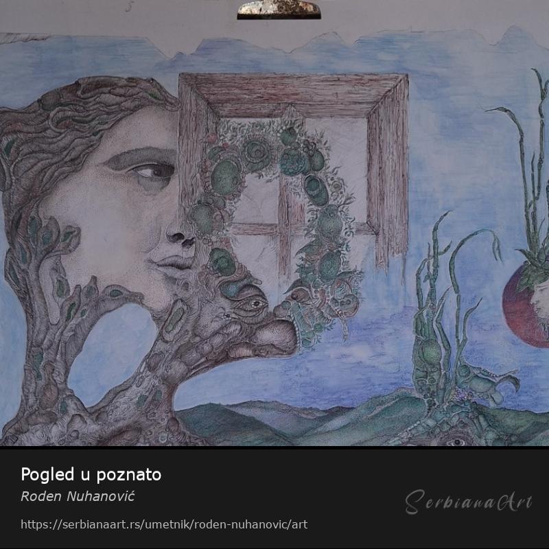 Pogled u poznato, Olovka/Papir, Roden Nuhanović