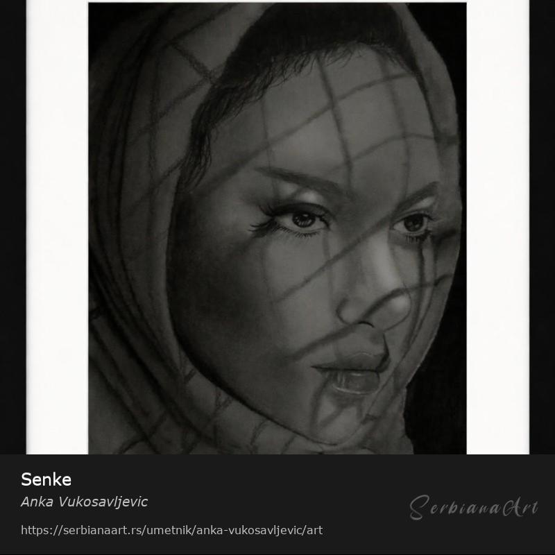 Senke, Grafika/Papir, Anka Vukosavljevic