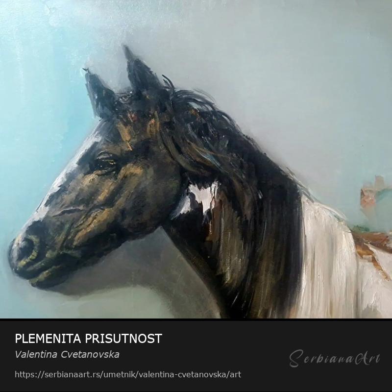 PLEMENITA PRISUTNOST, Ulje/Platno, Valentina Cvetanovska