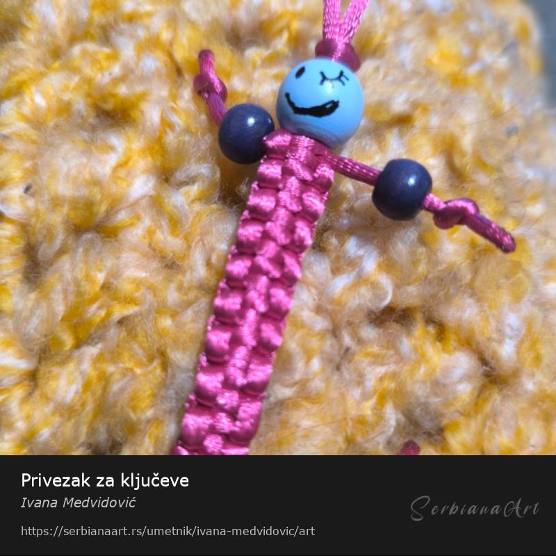 Privezak za ključeve, Kreativna rukotvorina/Kombinovano, Ivana Medvidović