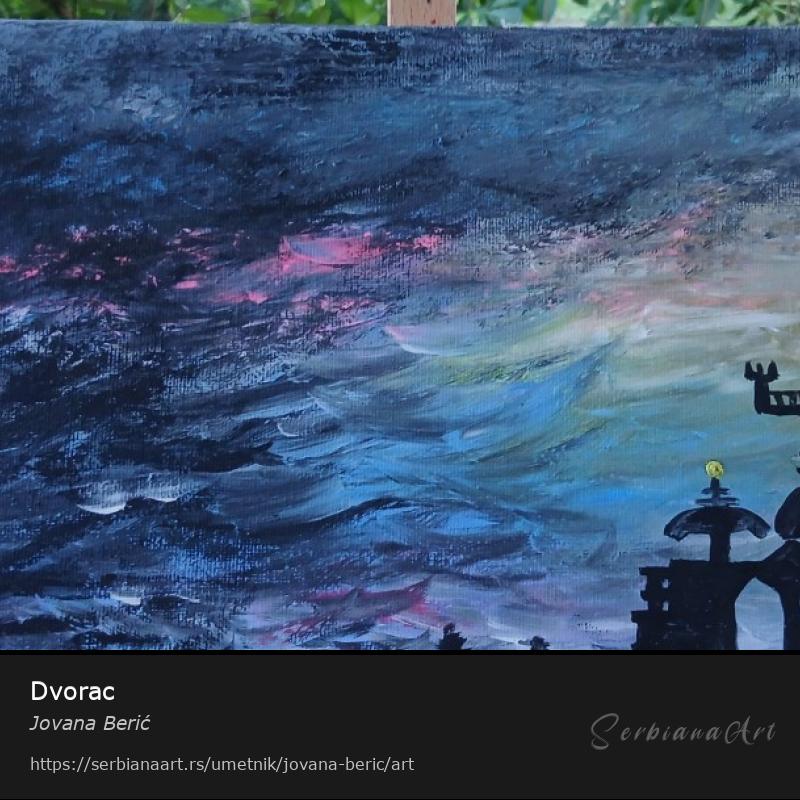 Dvorac, Ulje/Platno, Jovana Berić