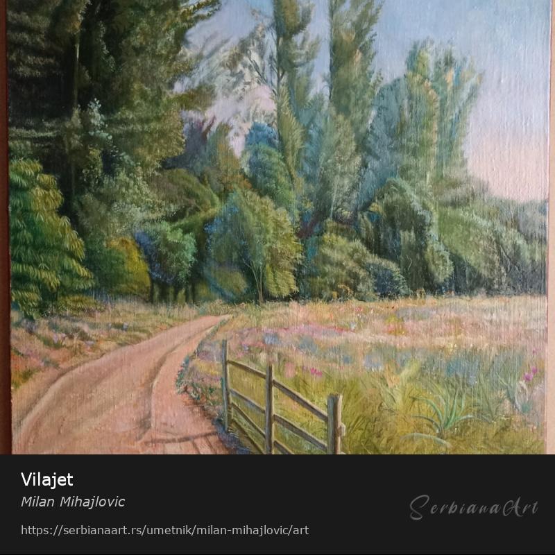 Vilajet, Ulje/Platno, Milan Mihajlovic