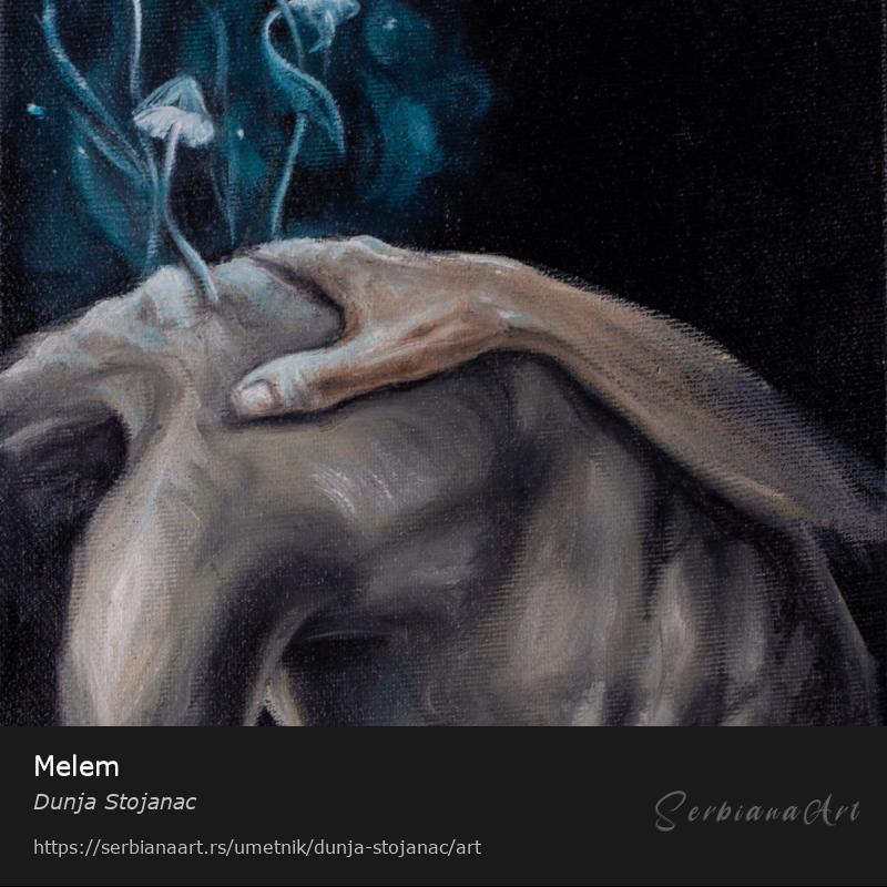 Melem, Ulje/Platno, Dunja Stojanac