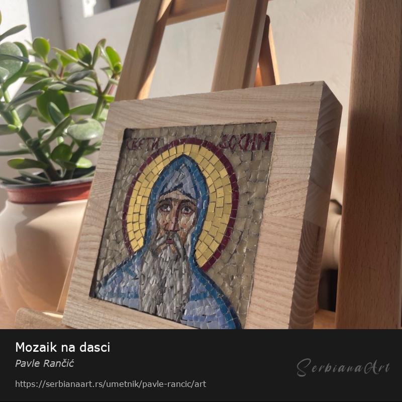 Mozaik na dasci, Mozaik/Kombinovano, Pavle Rančić