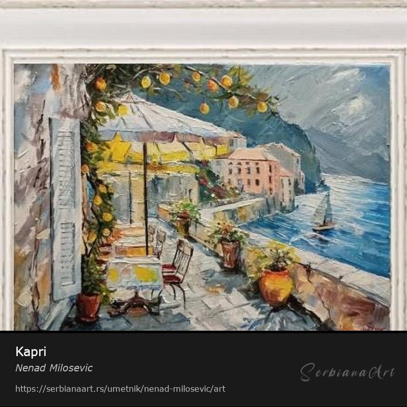 Kapri, Akrilik/Platno, Nenad Milosevic