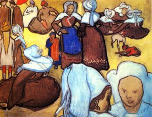 Breton Women after Emile Bernard