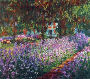 Monet`s garden in Giverny