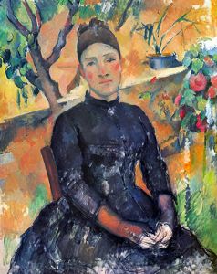 Portrait of Mme Cezanne