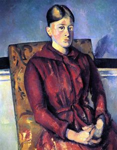 Portrait of Mme Cezanne in the yellow armchair