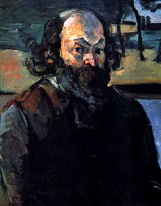 Self portrait of Cezanne