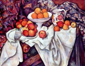 Still Life with Apples and Oranges