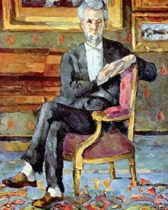 Victor Chocquet seated portrait