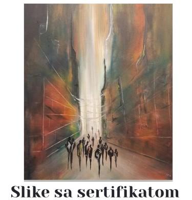 Slika-Put istine i pravde, autor KRISTINA PETRONIJEVIĆ