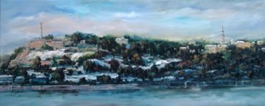 Pogled na Kalemegdan i Sabornu Crkvu, autor Ojdanic Dragan