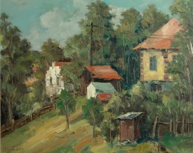 Stara kuca u Zarkovu, autor Ojdanic Dragan
