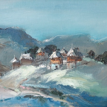 Kolibe na bregu, autor Ojdanic Dragan