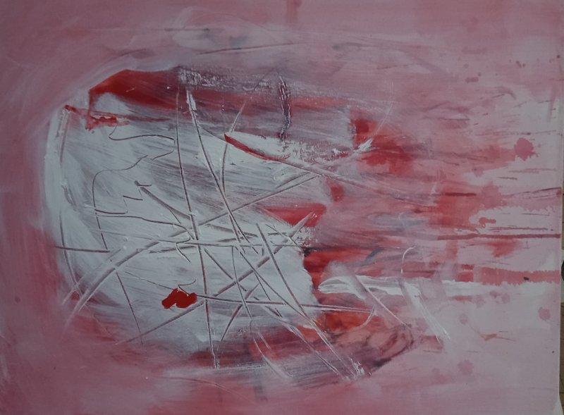 Playful red, Slika Cvetkovic Dragan Cvele