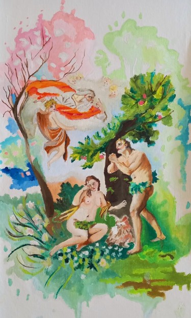 Adam i Eva, autor AnaArt
