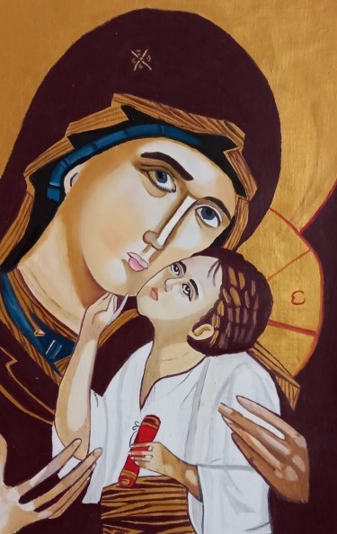 Presveta Bogorodica i Gospod Isus Hristos, autor AnaArt