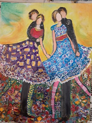 ples na cvecu, autor Djurković Bogavac Snežana Art As