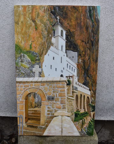 Manastir Ostrog, autor Petković Uroš