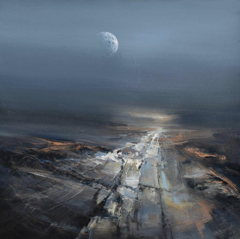 " Agartha - The Rising Of The Ancient Moon ", Slika Grozdanovski Ivan