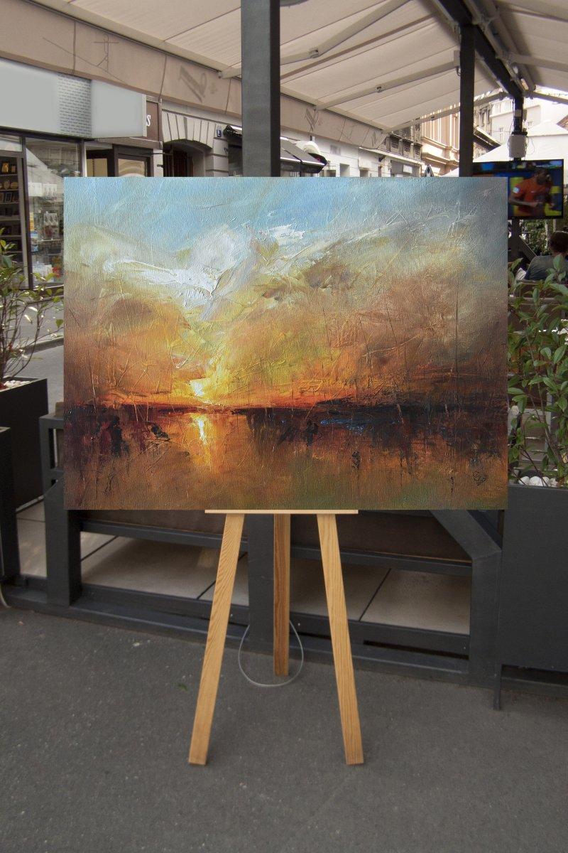 " Harbor of destroyed dreams - Where the Ashes of the Past Awaken ", Slika Grozdanovski Ivan