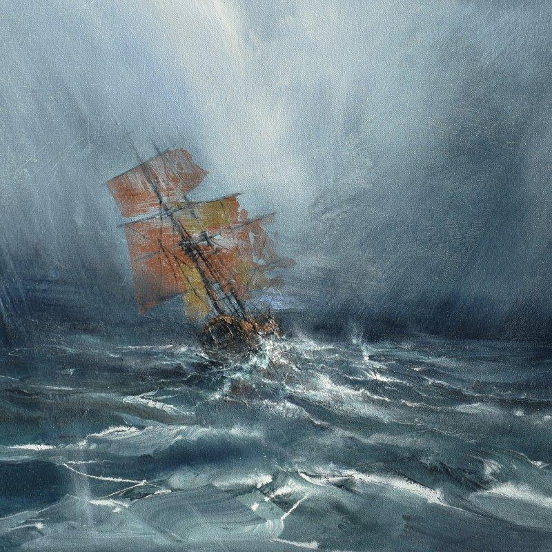 " Harbor of destroyed dreams - The Storms of Life 2 ", Slika Grozdanovski Ivan
