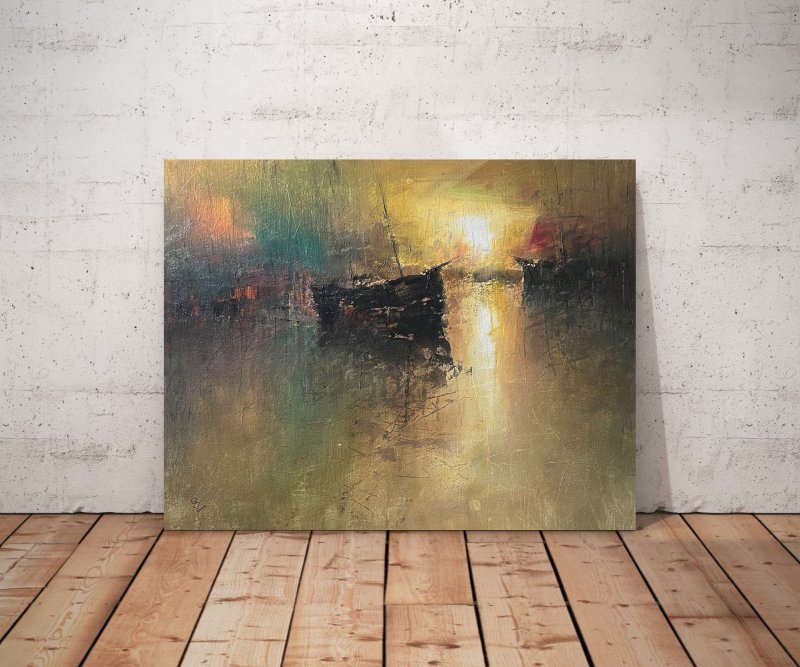 Harbor of destroyed dreams - Morning After, Slika Grozdanovski Ivan