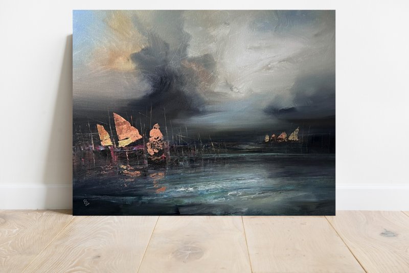 Harbor of destroyed dreams - Reverie in the shadows, Slika Grozdanovski Ivan