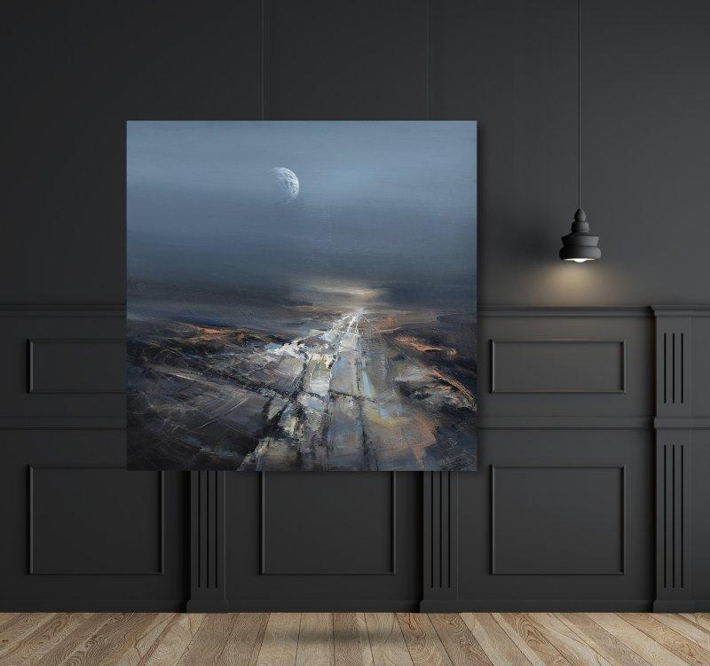 " Agartha - The Rising Of The Ancient Moon ", Slika Grozdanovski Ivan