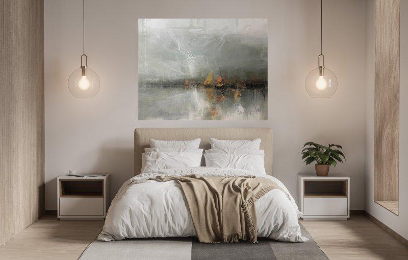 " Harbor of destroyed dreams - The more you dream, the farther you get ", Slika Grozdanovski Ivan