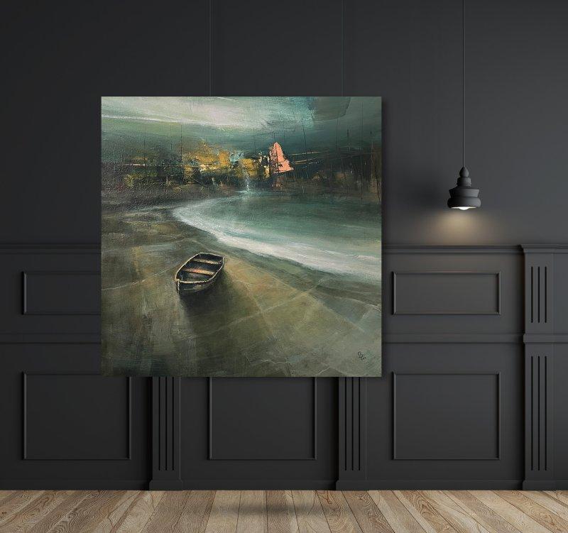 " Harbor of destroyed dreams - Bay of Redemption ", Slika Grozdanovski Ivan