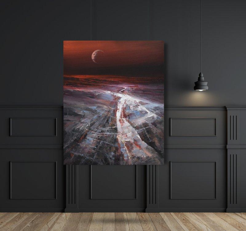 " Agartha - The Rising Of The Ancient Moon - 2 ", Slika Grozdanovski Ivan