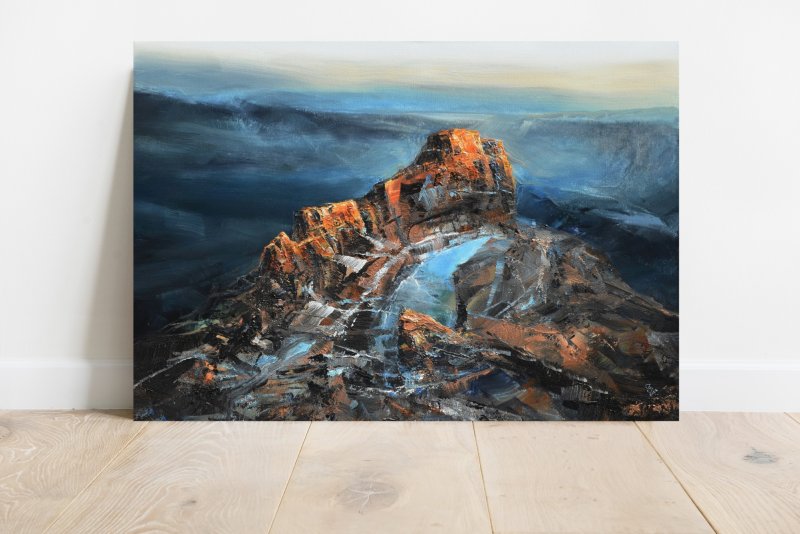 Agartha - Mountain Sapphire, Slika Grozdanovski Ivan