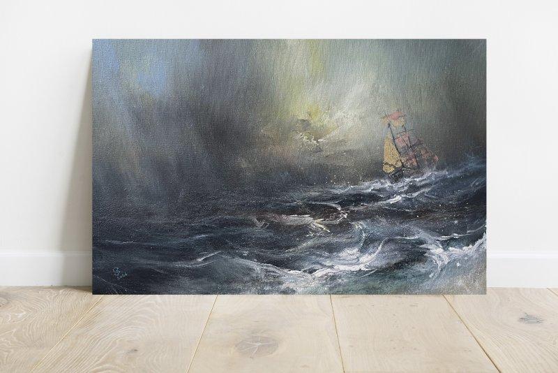 Harbor of destroyed dreams - The Storms of Life 4a, Slika Grozdanovski Ivan