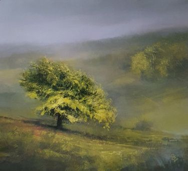 ` Light Green in Misty Vail - 2` , autor Grozdanovski Ivan